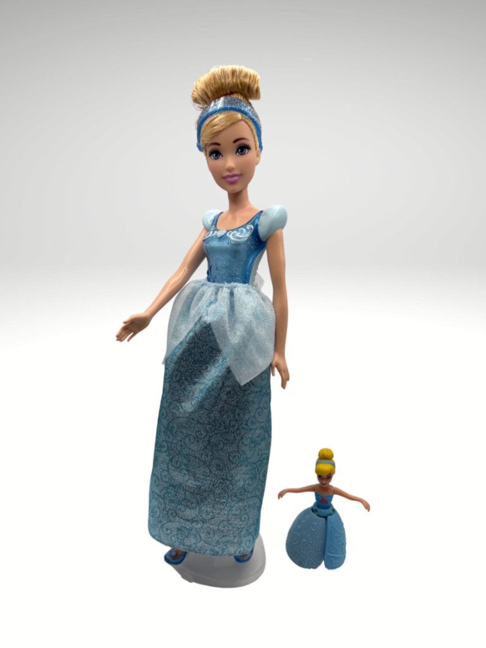 Mattel Disney Princess Cinderella 12" and Cinderella 3.5" Doll(SKU: 324TO)